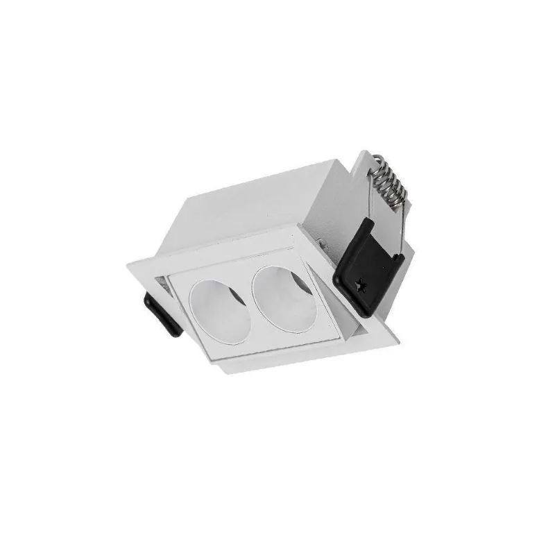 Spot De Embutir Nordecor Downlight Powerus Led Direcionável Alto Irc 90 4w Bivolt Lente Branca 3000k - NORDECOR