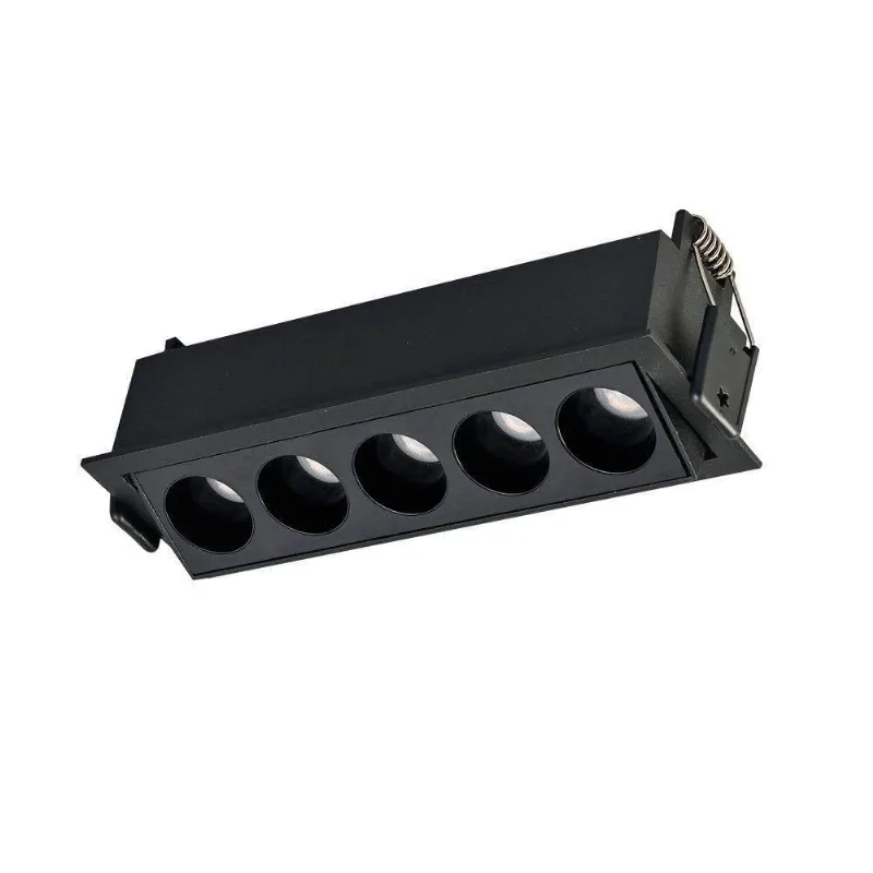 Spot De Embutir Nordecor Downlight Powerus Led Direcionável Alto Irc 90 10w Bivolt Preto 3000k - NORDECOR