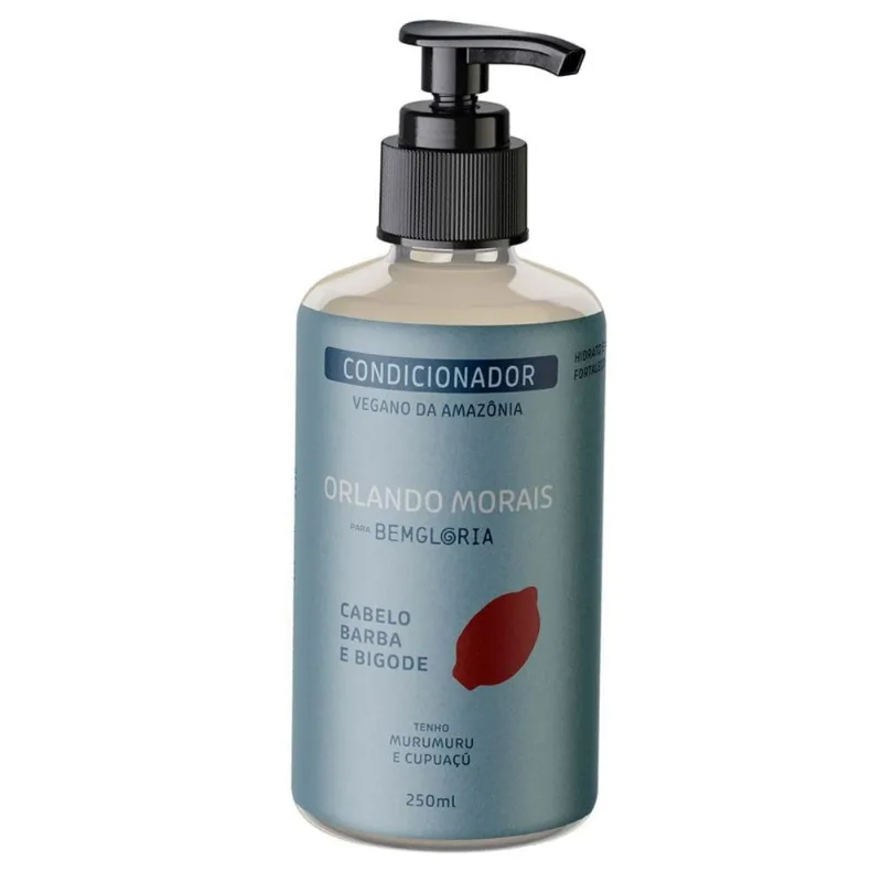 Condicionador Cabelo, Barba e Bigode Vegano BemGloria 250ml - Bemgloria