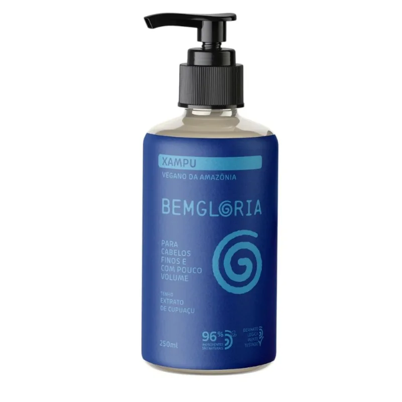 Shampoo Cabelos Finos BemGlória 250ml - Bemgloria