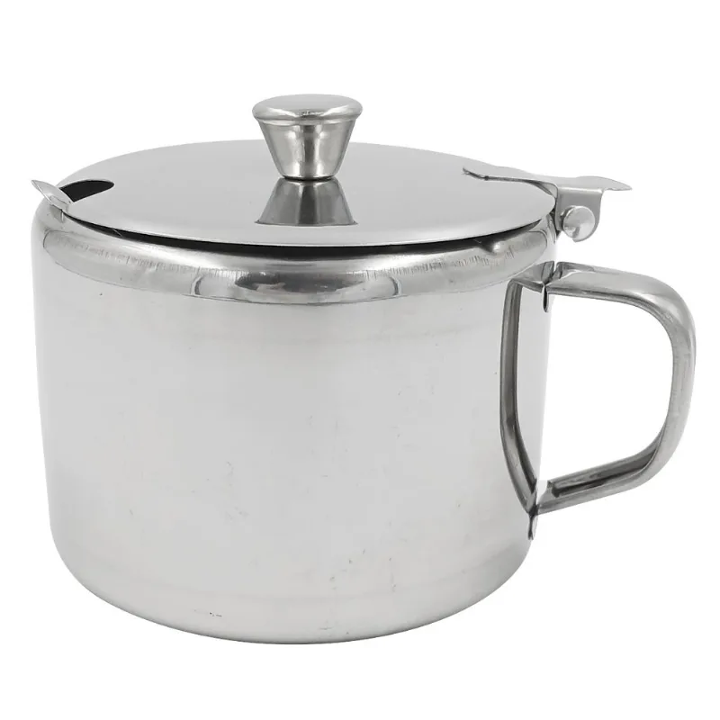Açucareiro C/ Colher 9,5x6,5cm em inox Kehome