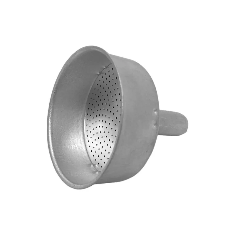 Funil De Aluminio Para Cafeteira Italiana 6 Xicaras - Não Disponível