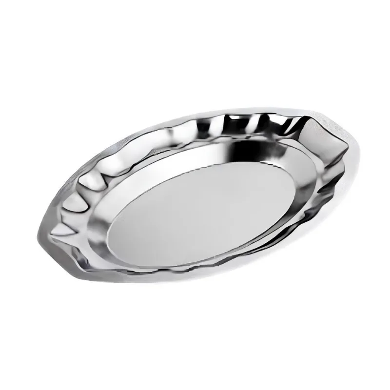 Bandeja Oval KeHome Inox 50cm 9724 (MP)