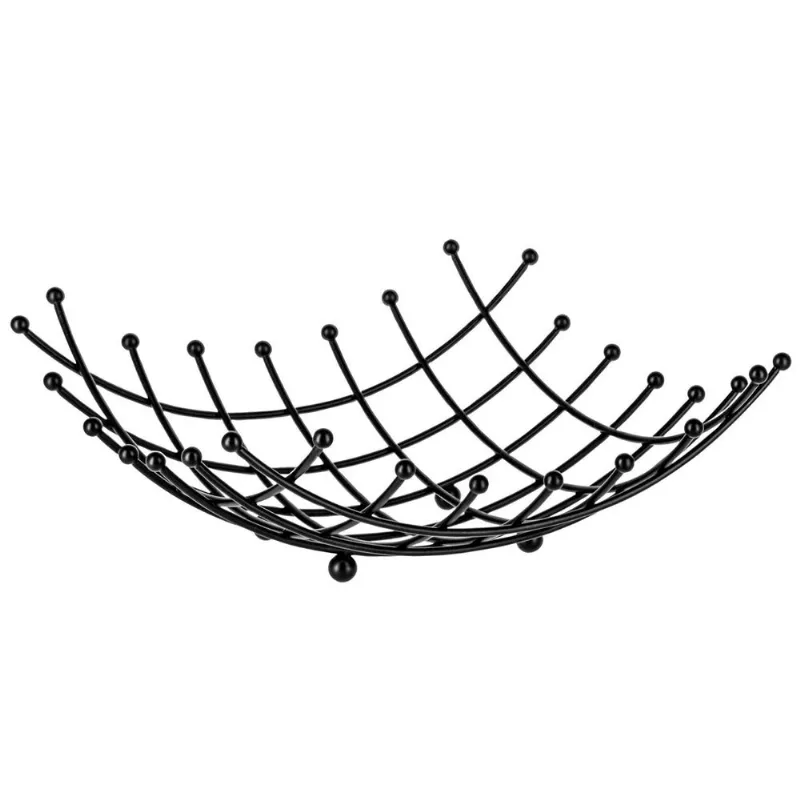 Cesto Aramado de Metal 28x6cm Kehome
