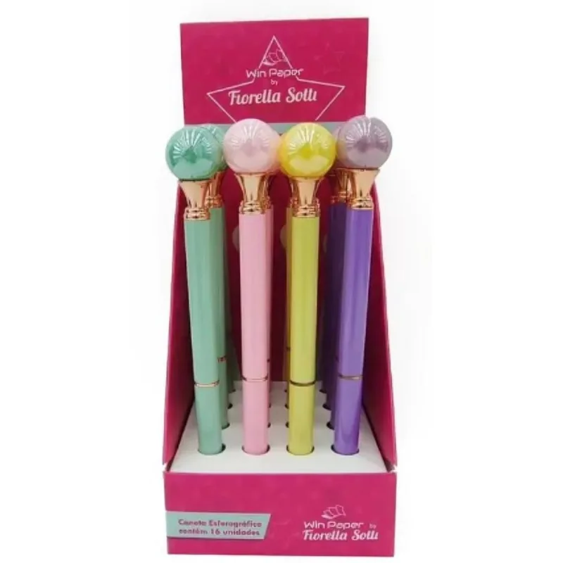 Caneta Esferográfica Globinho Diversas Cores