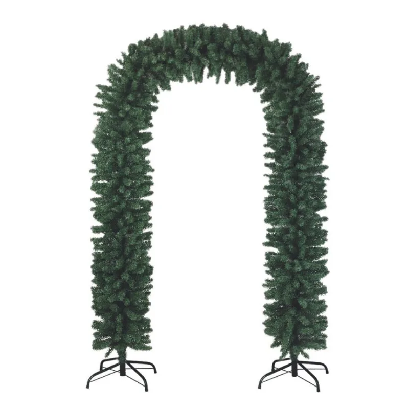 Arco Verde Decorativo 2200 Galhos 265cm