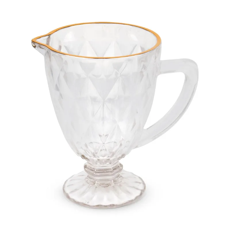 Jarra Wincy Diamond Gold Vidro 1L