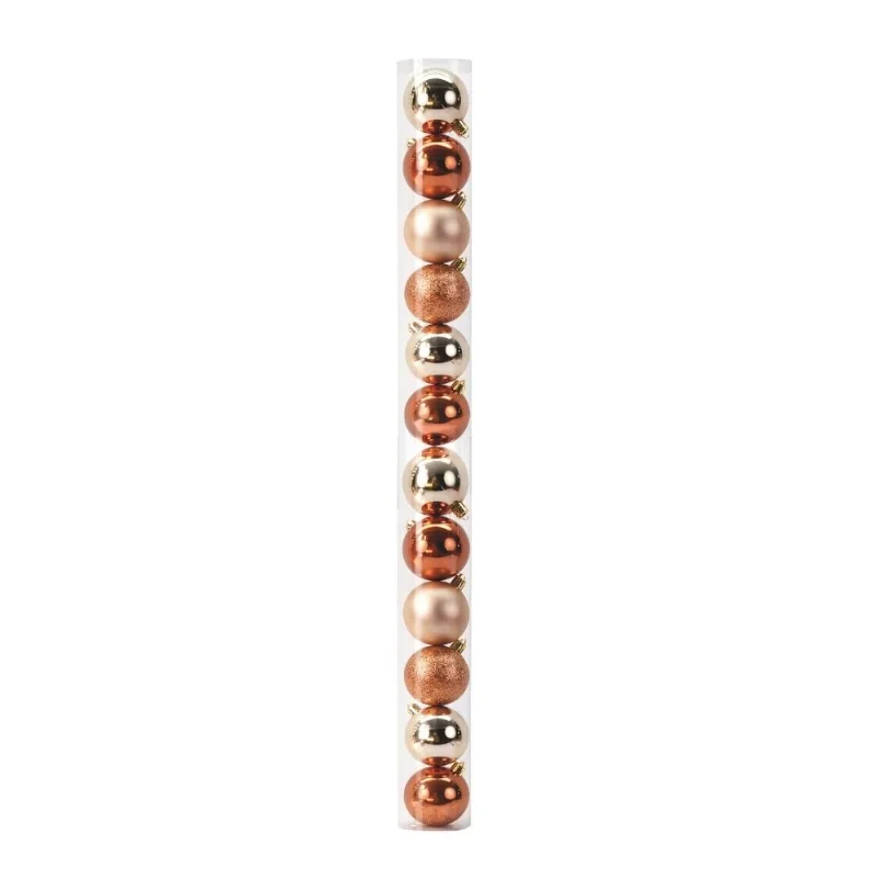 Bola Natalina Wincy Mista 6cm 12 Peças NTB17075 (MP)