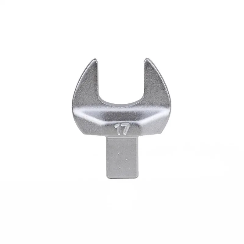Cabeça Intercambiável 17 Mm Chave Fixa Encaixe 9x12 Para Torquímetro Com Cabeça Intercambiável Novotest.br Ayf-9x12-17 Mm