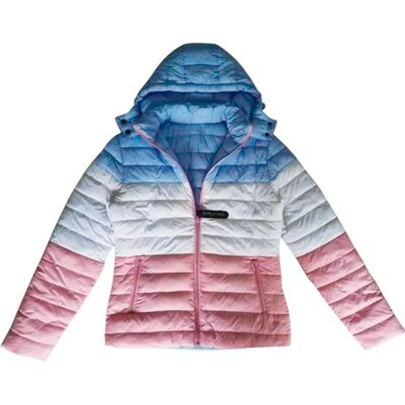 Jaqueta Nylon Blue Bay Feminina Dupla Face un