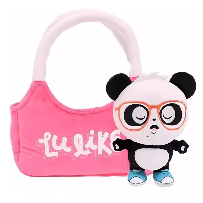 Pelúcia Luluca Panda Na Bolsinha De Óculos Fun Divirta-se Óc