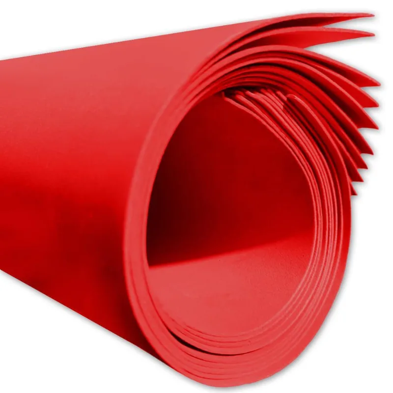 Kit 10 Placas De Eva Liso 1,5Mm 40X60Cm Artesanato - Cores V