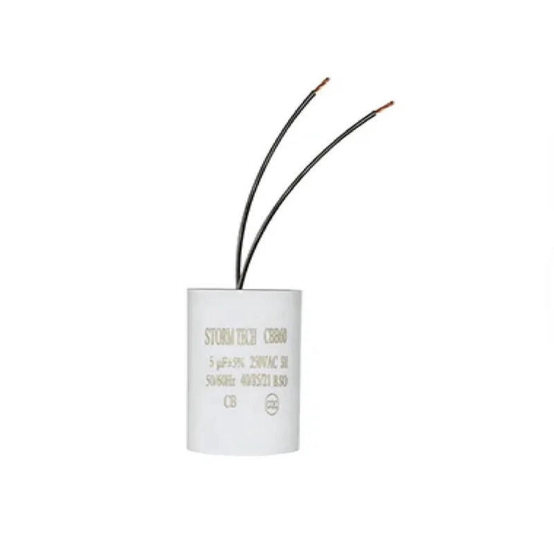Capacitor Polipropileno Cbb 60 - 5Ufx250V - 40/85/21