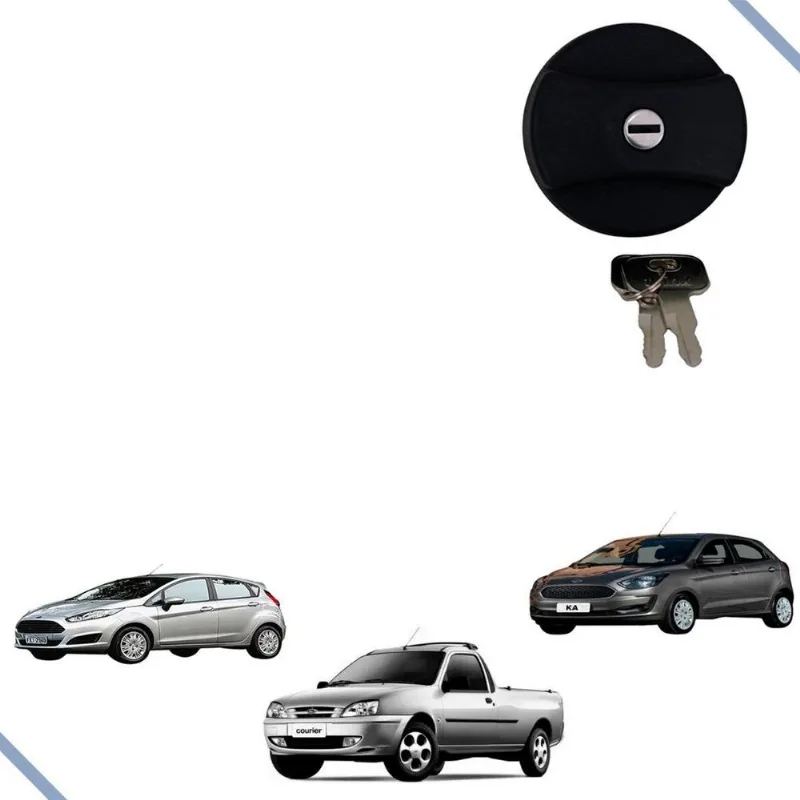 Tampa Combustível Com Chave Valvúla Fiesta Courier Ford Ka