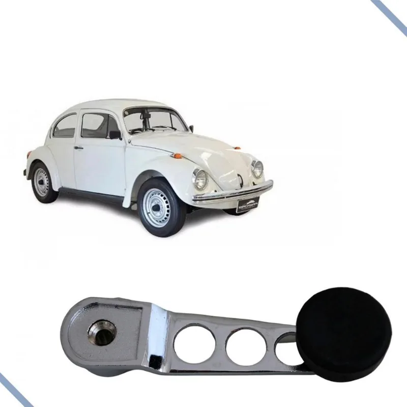 Manivela Vidro Volkswagen Fixar Parafuso Cromada Após 71