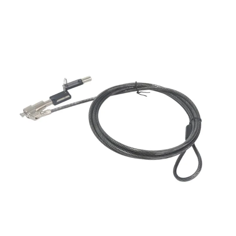Cabo De Segurança Nano Com Chave C3tech 1.8m Preto Cs-40