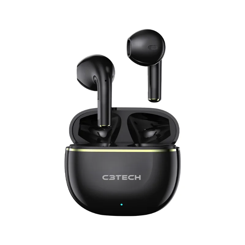 Fone De Ouvido Bluetooth C3tech Ep-tws-30bk Preto