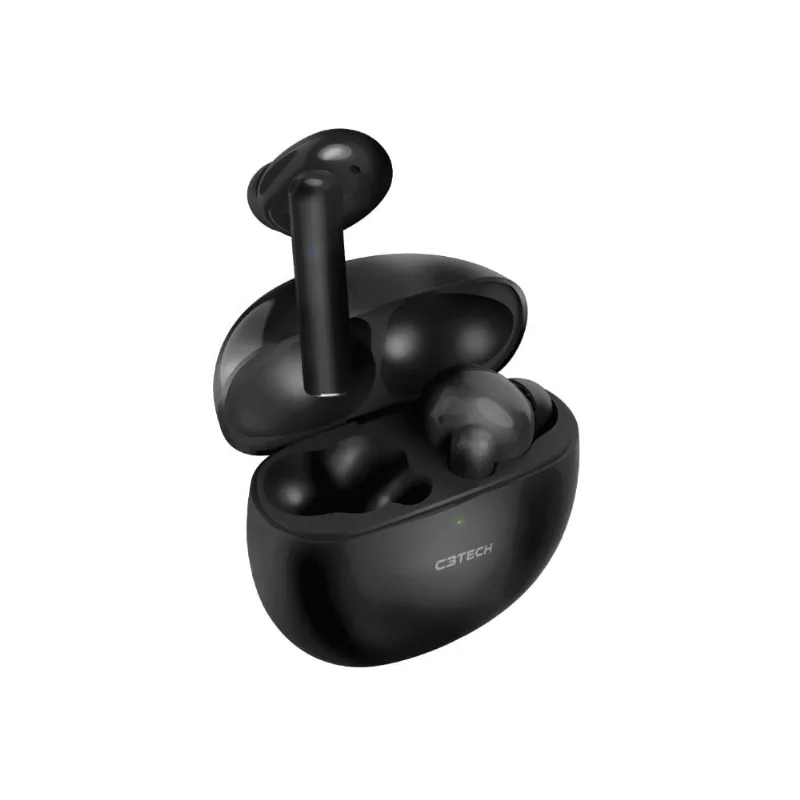 Fone De Ouvido Bluetooth C3Tech EP-TWS-60BK Preto