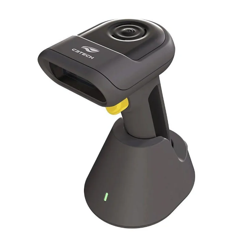 Leitor de Código de Barras LB-W350BK com Bluetooth Wi-Fi e Memória Interna Preto C3tech - C3tech - Comércio E Indústria