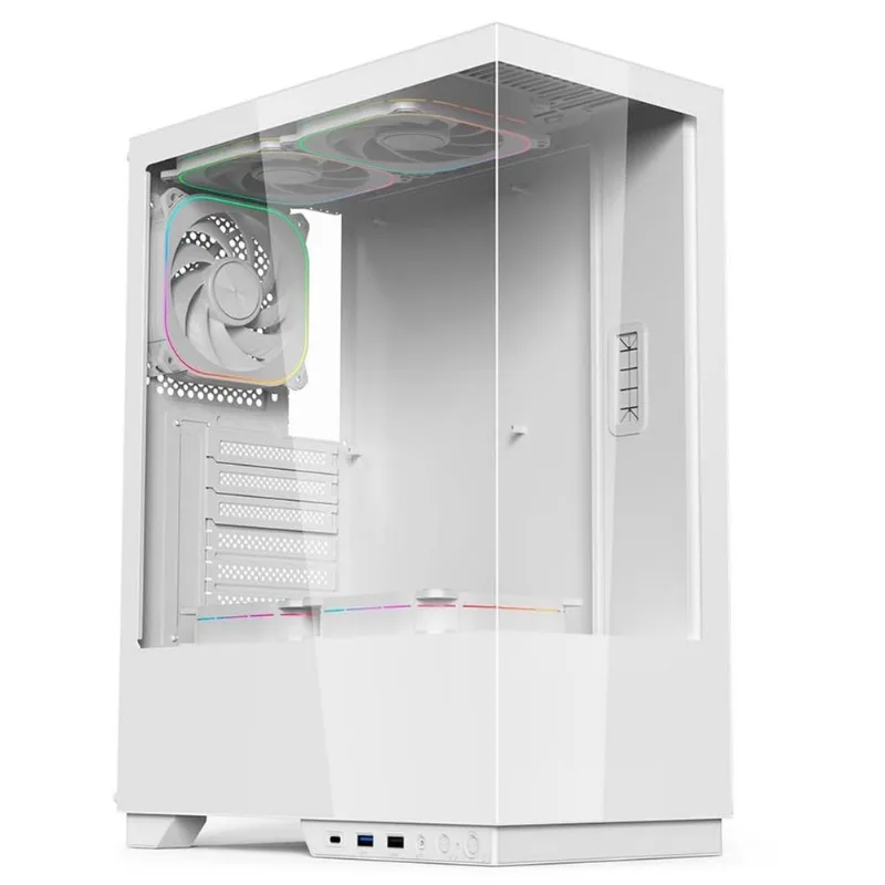 Gabinete Gamer Aerion Arch I Gab120 Vidro Temperado Usb-c Atx Branco 70728