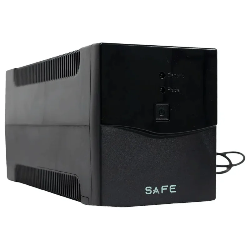 Nobreak UPS Safe 1200VA Bivolt 8 Tomadas 1 Bateria Coletek Energia - COLETEK