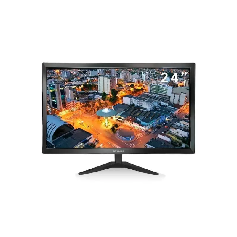 Monitor 24 C3Tech LED Full HD HDMI VGA MR-240BK