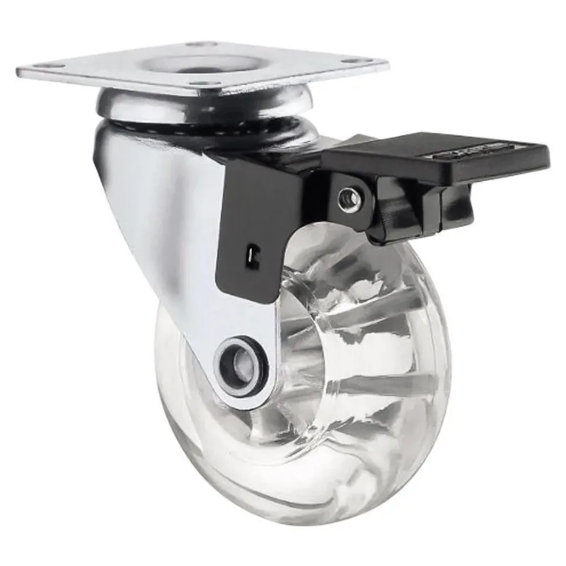 Rodízio Em Gel Pu Com Trava -fertak 30mm