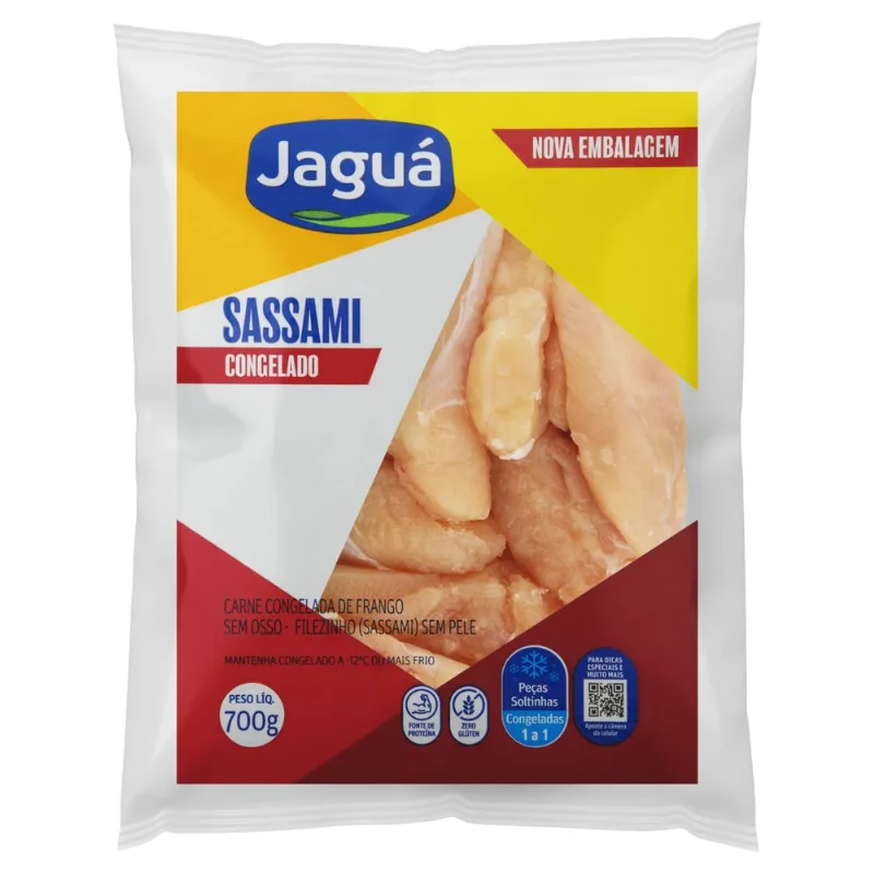 Filezinho de Frango Jaguá Sassami 700g