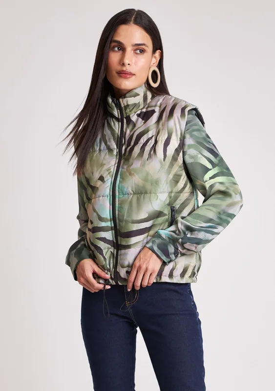 Colete Morena Rosa Curto Com Bolsos Verde - Morena Rosa - Outlet