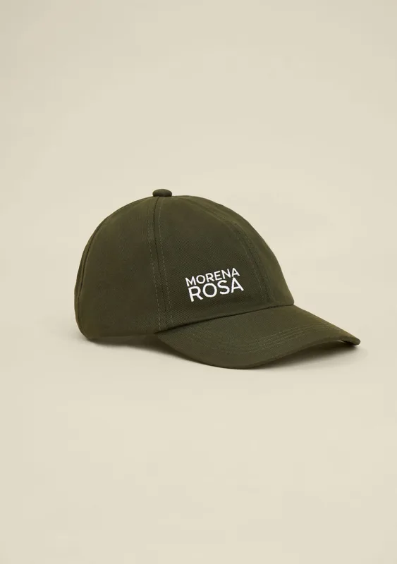 Boné Morena Rosa Tradicional Sarja Bordado Frontal Verde - Morena Rosa
