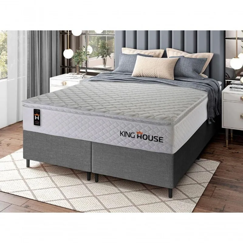 Cama Box New Moon Molas Ensacadas Queen 158x198 King House - king