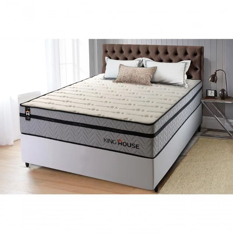 Cama Box Molas Ensacadas Preston Casal 138x188 King House