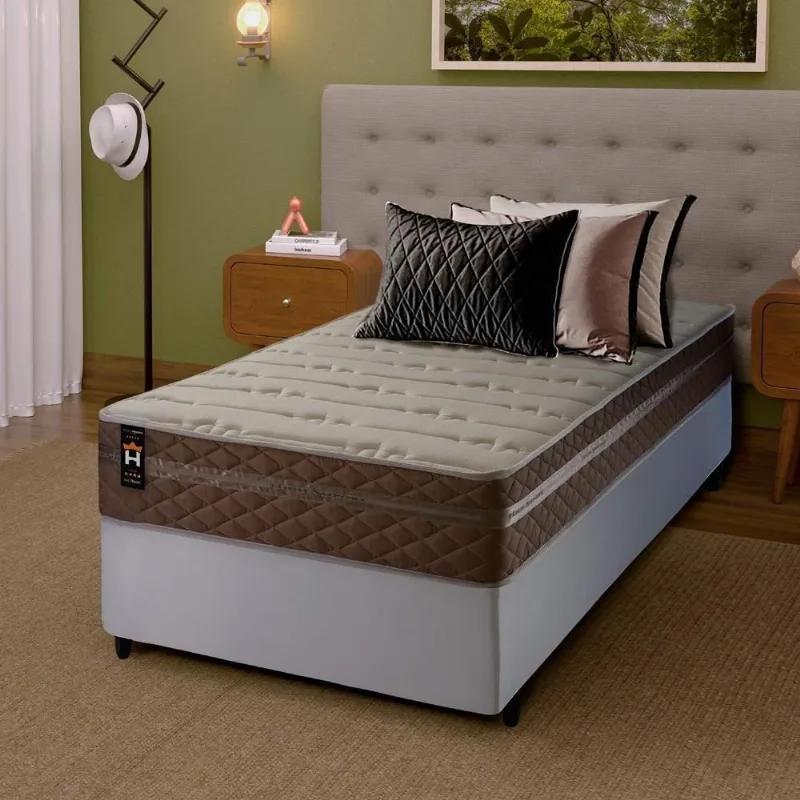 Cama Box Molas Ensacadas Georgia Solteiro 88x188 King House - king