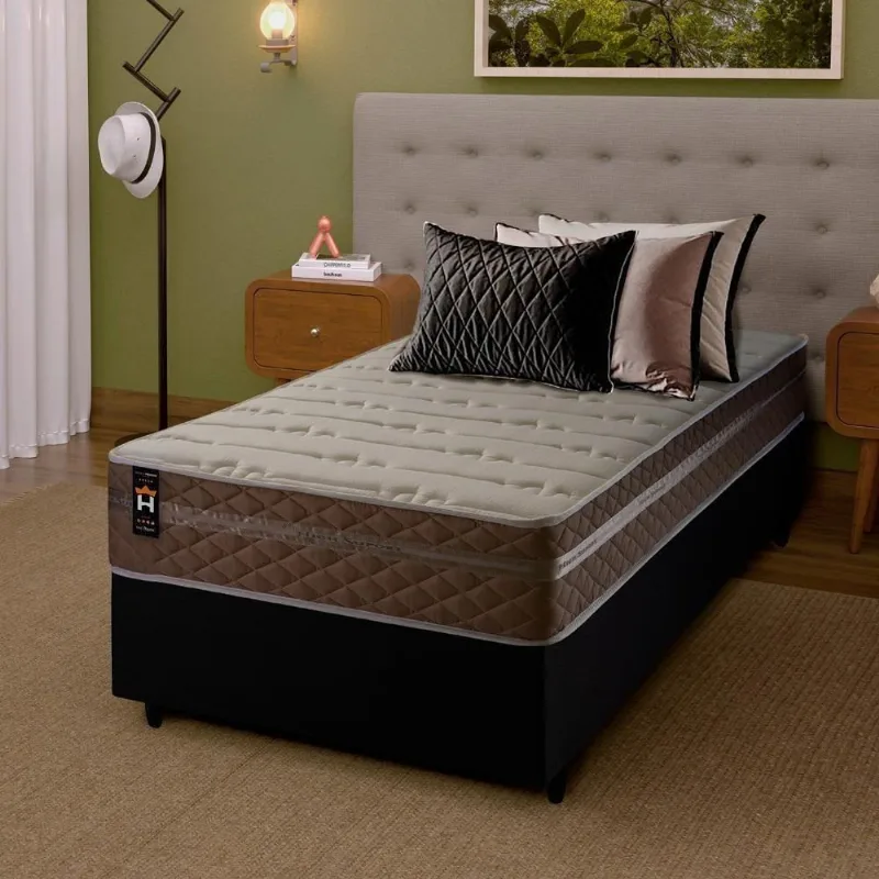 Cama Box Molas Ensacadas Georgia Solteiro 88x188 King House