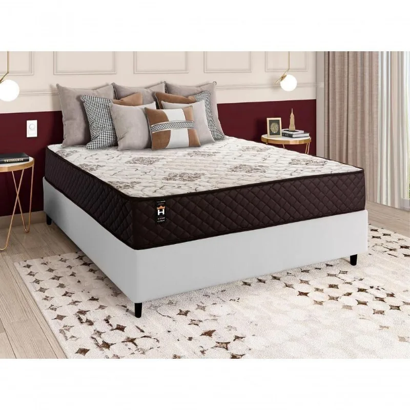 Cama Box Molas Ensacadas Allura Casal 138x188 King House - king