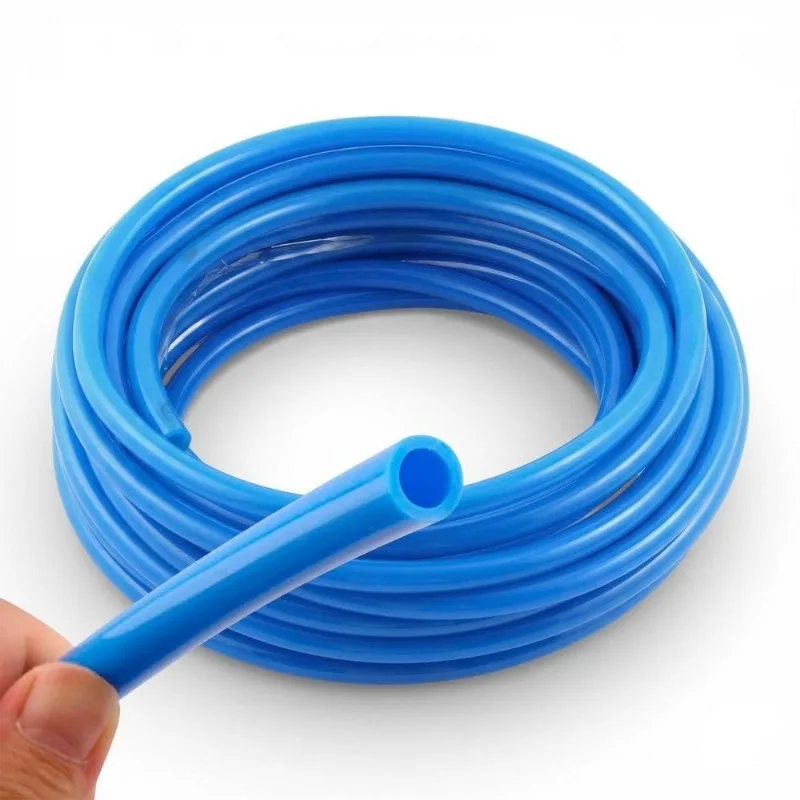 10mts Mangueira Pneumática Flexível Tubo 8mm Pu 150psi / 10bar Azul