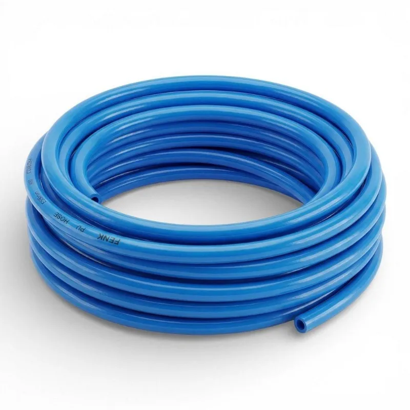 20mts Mangueira Pneumática Flexível Tubo 10mm Pu 150psi / 10bar Azul