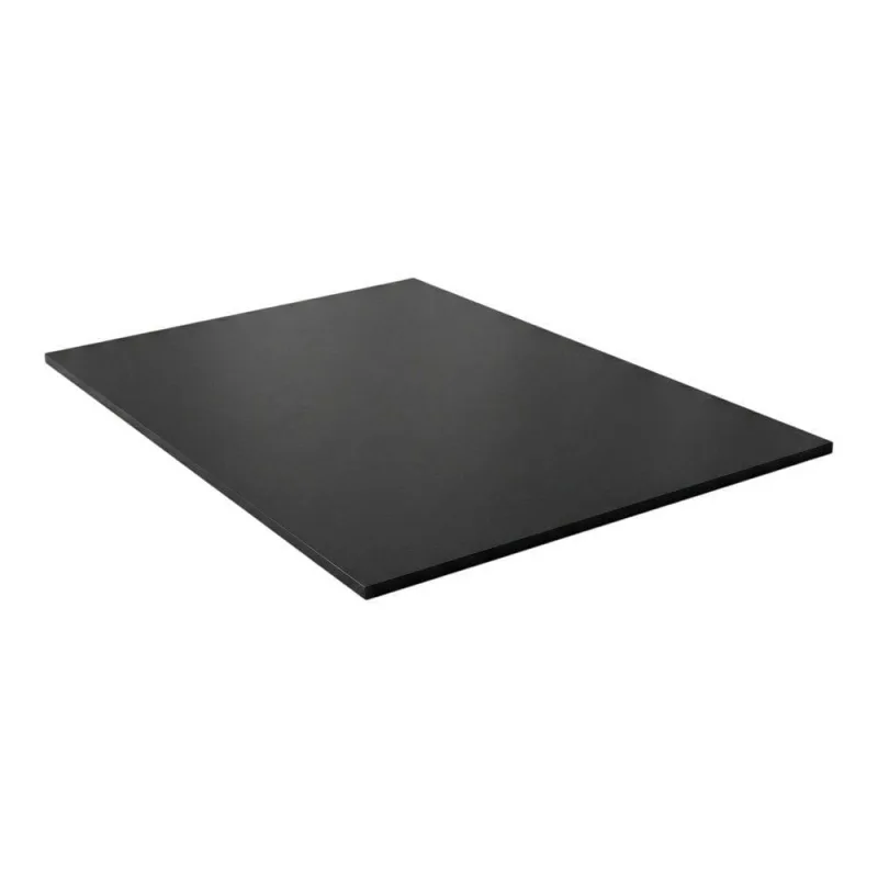 Tampo Multiuso Prateleira Abmaza 80cm X 51cm MDF Preto - OUTRAS