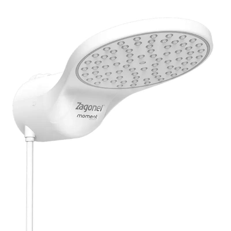 Ducha Moment Eletrônica 6800W 220V Branca - Zagonel - Zagonel