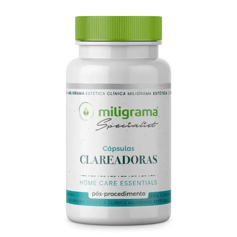 Cápsulas Clareadoras 30 doses - Miligrama - Vida Saudável
