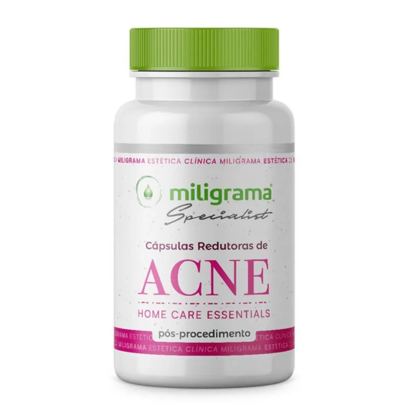 Cápsulas Redutoras da Acne 30 doses