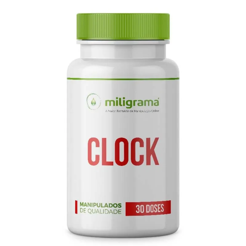 Clock 500mg 30 doses - Atividade Física em Cápsulas - Miligrama