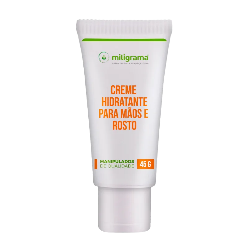 Creme hidratante para mãos e rosto 45g - Miligrama - Higiene Pessoal