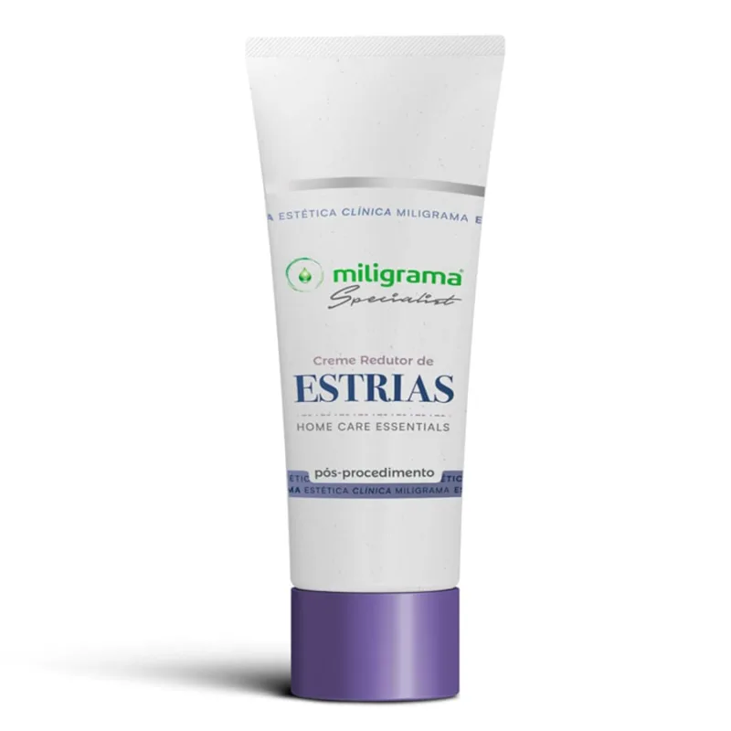 Creme Redutor de Estrias 60g - Miligrama - Vida Saudável