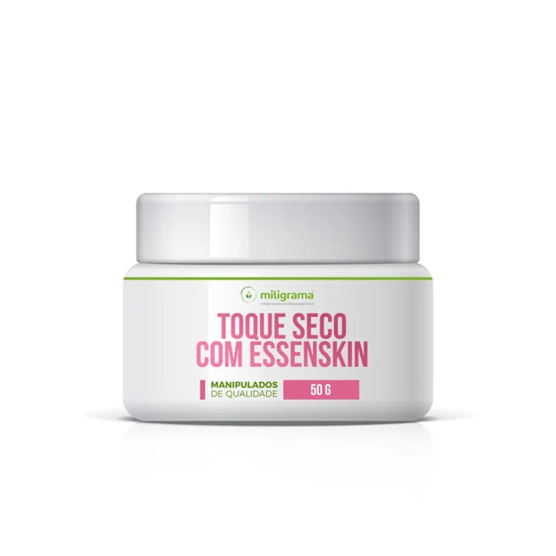 Emulsão Toque Seco com Essenskin 2,5% Tratamento Específico para Pescoço Flácido 50g - Miligrama