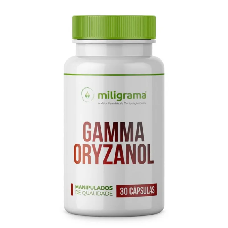 Gamma Oryzanol 300mg 30 Cápsulas - Miligrama