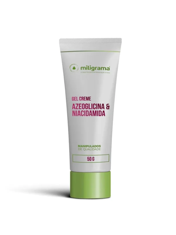 Gel Creme Antiacne Azeloglicina e Niacinamida Clareador 50g Miligrama - Miligrama - Dermocosméticos