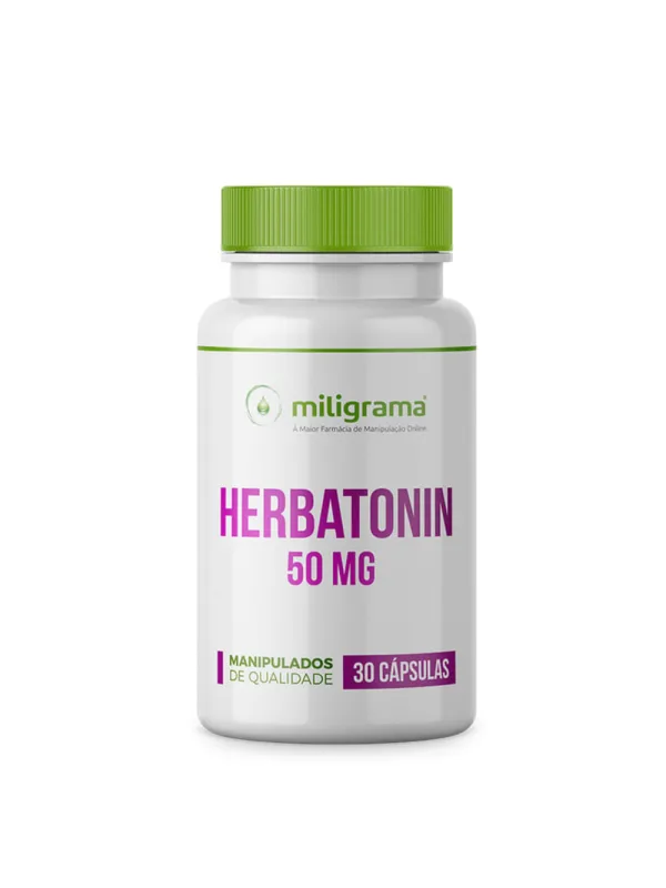 Herbatonin 50mg 30 Cápsulas - Miligrama - Medicamentos