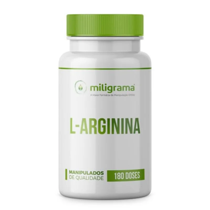 L- Arginina 1000mg 180 Doses - Miligrama
