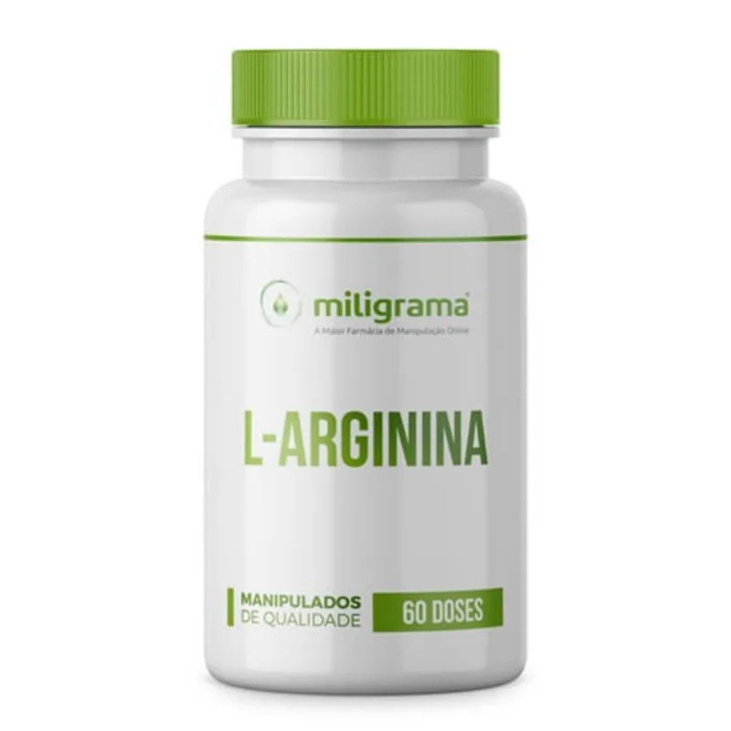 L- Arginina 1000mg 60 Doses - Miligrama